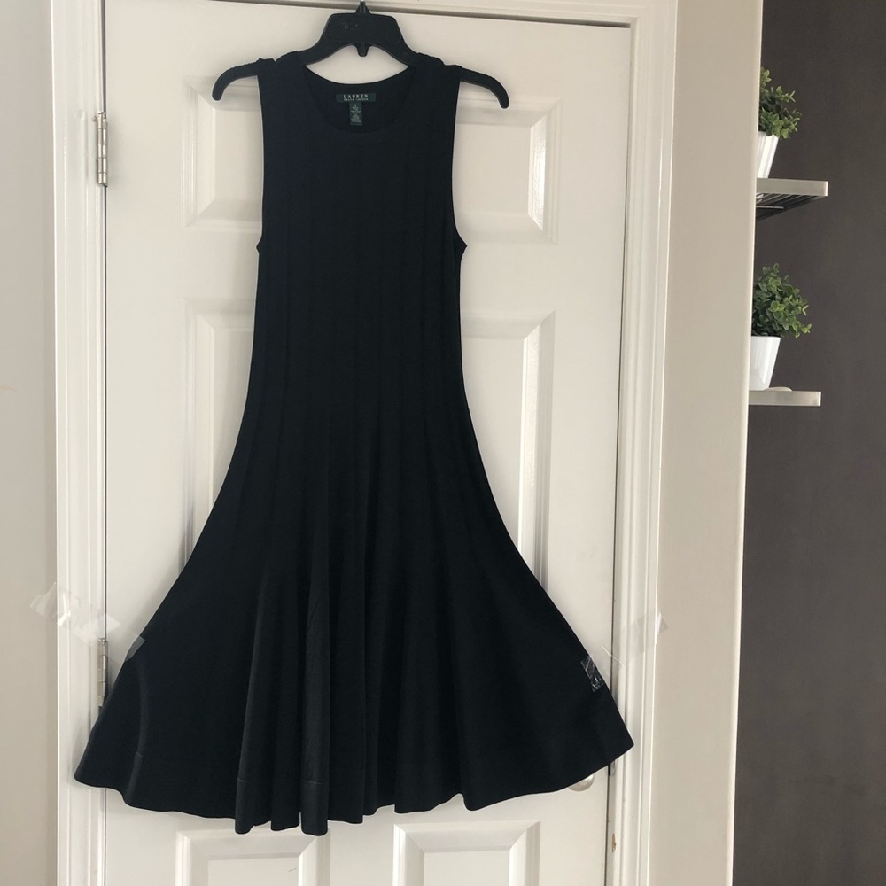 Lauren Ralph Lauren knit flare dress, size S